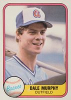1981 Fleer #243 Dale Murphy Baseball Card