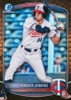 2025 Bowman Chrome Prospects #BCP1 Walker Jenkins Reptilian Refractor Baseball Card
