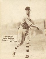 1934 Batter Up #167 John Babich Baseball Card