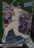 2018 Panini National VIP #40 Cody Bellinger Autograph-Green Baseball Card