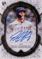 2024 Topps Transcendent Collection Transcendent Collection Autographs #PC Pete Crow-Armstrong Baseball Card