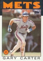 1986 Topps #170 Gary Carter Baseball Card