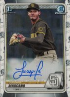 2020 Bowman Chrome Prospect Autographs #CPATM Tucupita Marcano Baseball Card