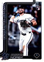 2025 Topps #132 Connor Norby Baseball Card