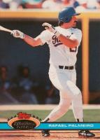 1991 Stadium Club #502 Rafael Palmeiro Baseball Card