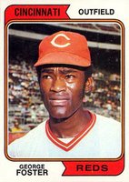 1974 Topps #646 George Foster Baseball Card