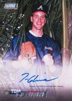 2023 Topps Stadium Club Base Autographs #SCBATG Tom Glavine Baseball Card