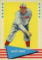 1961 Fleer #81 Dazzy Vance Baseball Card