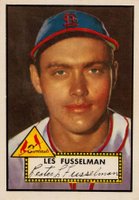 1952 Topps #378 Les Fusselman Baseball Card