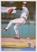 1984 Donruss #585 Storm Davis Baseball Card