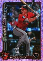 2025 Topps #220 Jackson Holliday Pink Holo Foil Baseball Card