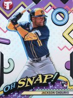 2024 Topps Pristine Oh Snap! #OH17 Jackson Chourio Baseball Card