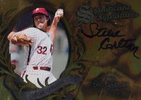 1997 Donruss Signature Significant Signatures # Steve Carlton Baseball Card