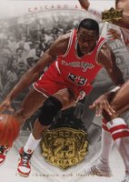 2009 Upper Deck Jordan Legacy Gold #62 Michael Jordan Basketball Card