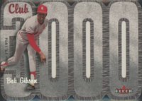 2000 Fleer Tradition Club 3000 # Bob Gibson Baseball Card