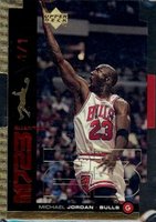 1998 Upper Deck MJ23 #M20 Michael Jordan Quantum-Gold 1/1 Basketball Card
