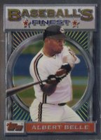 1993 Finest #16 Albert Belle Baseball Card