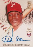 2001 Topps Golden Anniversary #DA Dick Allen Certified Autograph Baseball Card