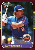 1987 Donruss Opening Day #130 Gary Carter Baseball Card