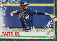 2019 Topps Holiday #126 Fernando Tatis Jr. Christmas Light Necklace Baseball Card