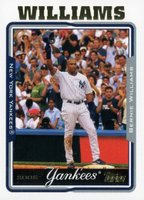 2005 Topps  #512 Bernie Williams Baseball Card