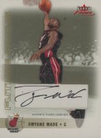 2003 Fleer Focus Anniversary Gold Autographs #AGA-DW Dwyane Wade Basketball Card