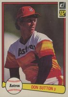 1982 Donruss #443 Don Sutton Baseball Card