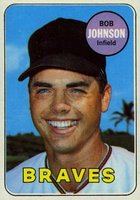 1969 Topps #261 Bob Johnson Baseball Card