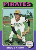 1975 Topps Mini #598 Bruce Kison Baseball Card