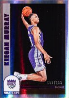 2022 Panini NBA Hoops #284 Keegan Murray Silver Basketball Card