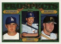 1997 Topps #489 Derrek Lee/Paul Konerko/Ron Wright Baseball Card