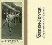 1916 Green-Joyce #51 Larry Doyle Baseball Card