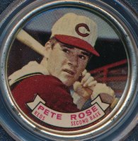 1964 Topps Coins #82 Pete Rose Baseball Card