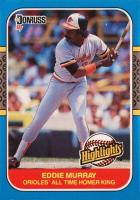 1987 Donruss Highlights #37 Eddie Murray Baseball Card
