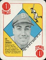 1951 Topps Red Backs #38 Duke Snider Baseball Card