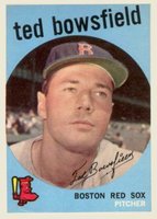 1959 Topps #236 Ted Bowsfield Baseball Card