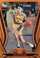 2020 Panini Certified #40 Kyle Kuzma Mirror Orange Basketball Card
