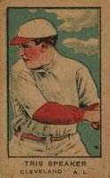 1921 Strip Card # Tris Speaker Baseball Card