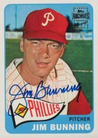 2002 Topps Archives Autographs #TAAJBU Jim Bunning Baseball Card