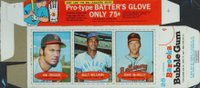 1971 Bazooka No Number # Fregosi/Williams/McNally Complete Box Unnumbered Baseball Card
