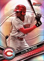 2022 Bowman's Best Top Prospects #TP17 Elly de La Cruz Refractor Baseball Card