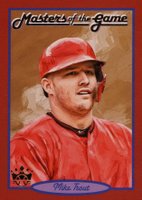 2019 Panini Diamond Kings Masters of the Game #MG3 Mike Trout Baseball Card