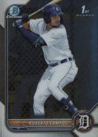 2022 Bowman Chrome Prospects #BCP14 Roberto Campos Baseball Card
