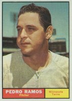 1961 Topps #528 Pedro Ramos Baseball Card