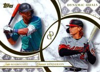 2024 Topps Dynamic Duals #46 Gunnar Henderson/Julio Rodriguez Baseball Card