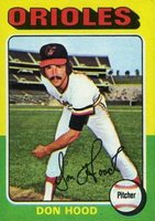 1975 Topps Mini #516 Don Hood Baseball Card