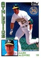 2019 Topps Silver Pack 1984 Chrome Promo  #49 Mark McGwire Baseball Card