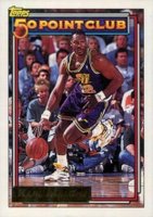 1992 Topps Gold #199 Karl Malone Basketball Card
