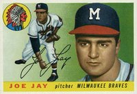 1955 Topps #134 Joe Jay Baseball Card