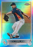 2022 Topps Chrome #87 Justin Verlander Refractor Baseball Card